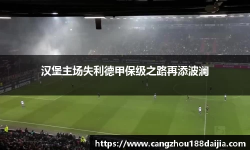 汉堡主场失利德甲保级之路再添波澜