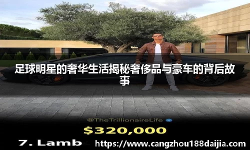 足球明星的奢华生活揭秘奢侈品与豪车的背后故事