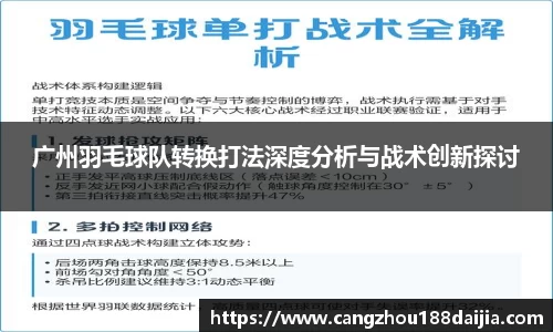 广州羽毛球队转换打法深度分析与战术创新探讨